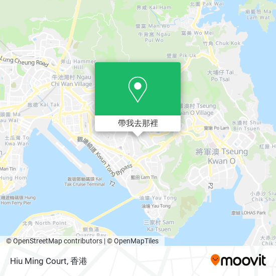 Hiu Ming Court地圖