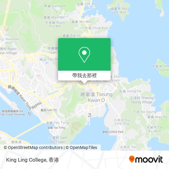 King Ling College地圖