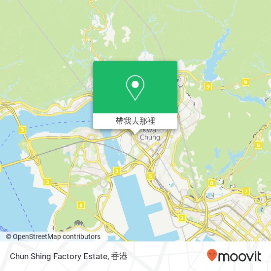 Chun Shing Factory Estate地圖