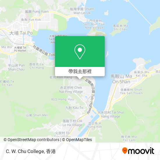 C. W. Chu College地圖