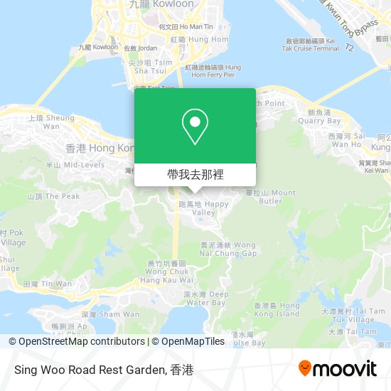 Sing Woo Road Rest Garden地圖