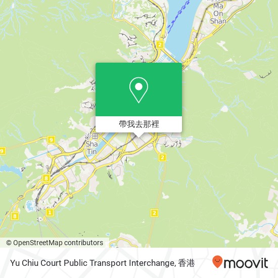 Yu Chiu Court Public Transport Interchange地圖
