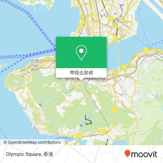 Olympic Square地圖