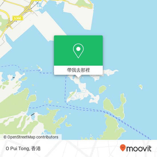 O Pui Tong地圖
