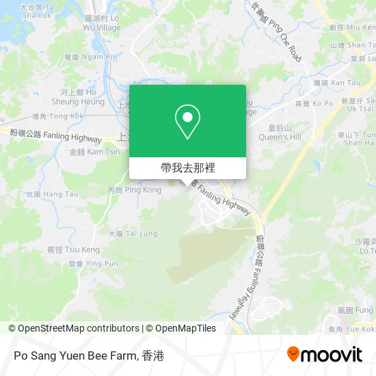 Po Sang Yuen Bee Farm地圖