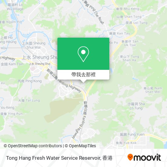 Tong Hang Fresh Water Service Reservoir地圖