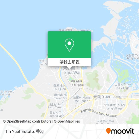Tin Yuet Estate地圖