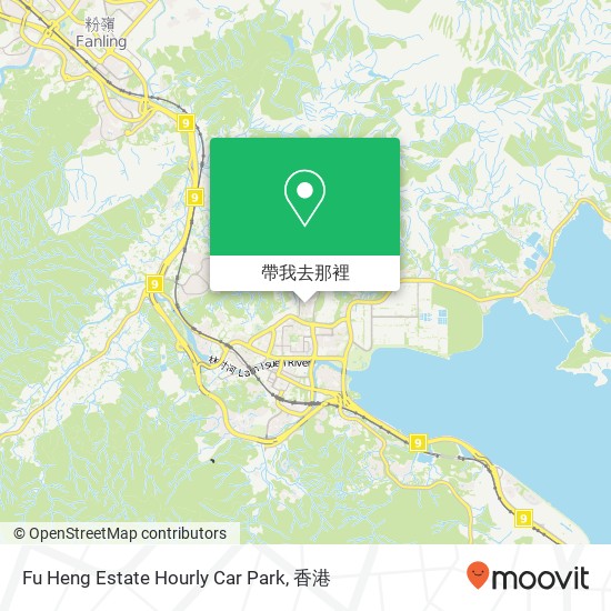 Fu Heng Estate Hourly Car Park地圖