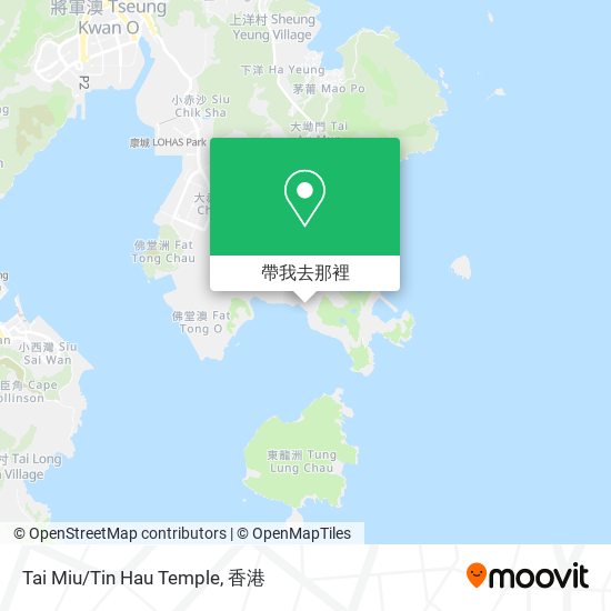Tai Miu/Tin Hau Temple地圖