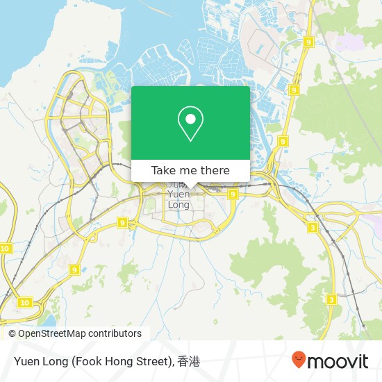 Yuen Long (Fook Hong Street)地圖