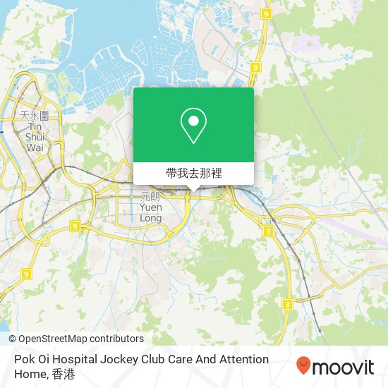 Pok Oi Hospital Jockey Club Care And Attention Home地圖
