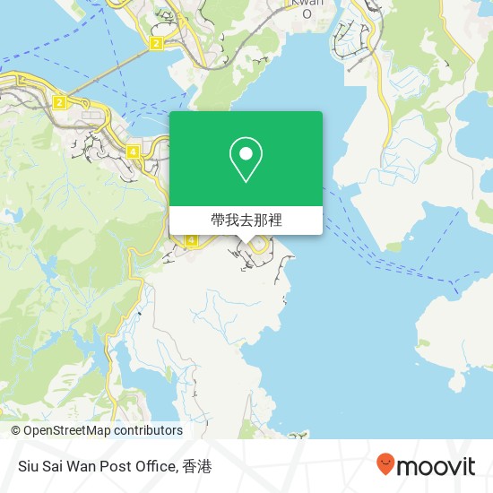 Siu Sai Wan Post Office地圖