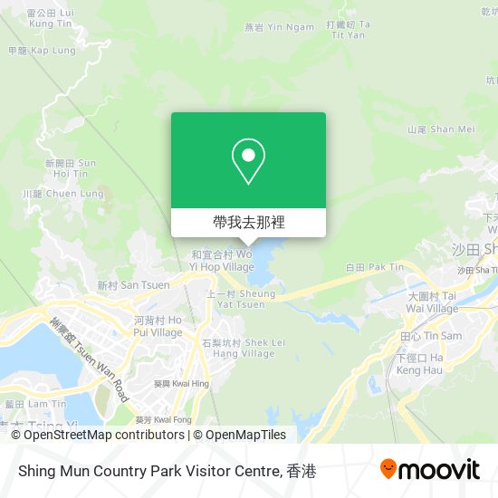 Shing Mun Country Park Visitor Centre地圖