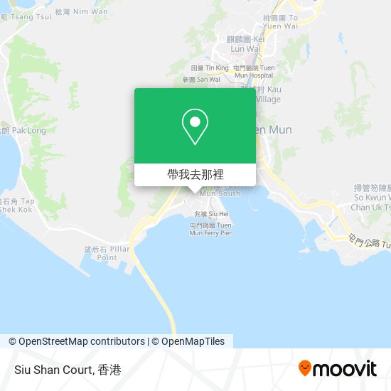 Siu Shan Court地圖