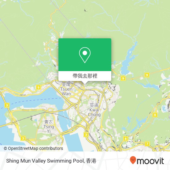 Shing Mun Valley Swimming Pool地圖