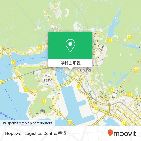 Hopewell Logistics Centre地圖