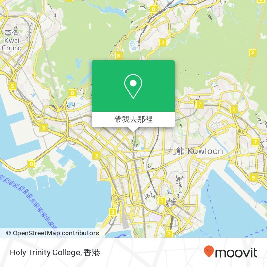 Holy Trinity College地圖