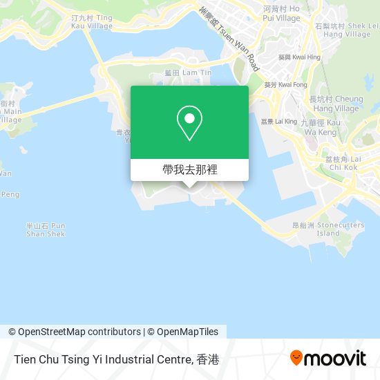 Tien Chu Tsing Yi Industrial Centre地圖