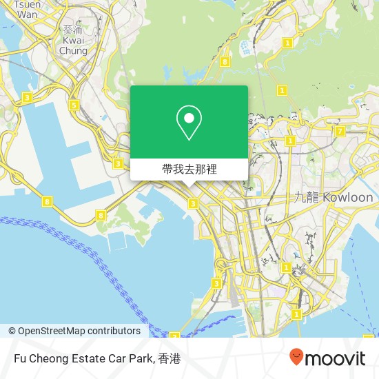 Fu Cheong Estate Car Park地圖