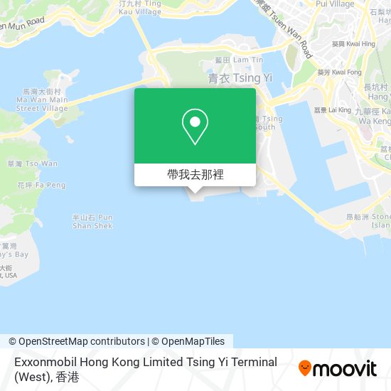 Exxonmobil Hong Kong Limited Tsing Yi Terminal (West)地圖