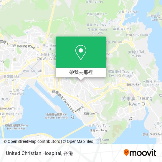 United Christian Hospital地圖