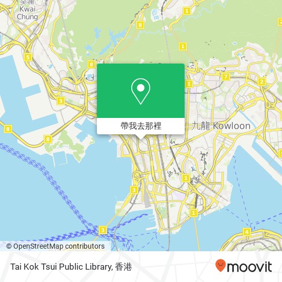 Tai Kok Tsui Public Library地圖