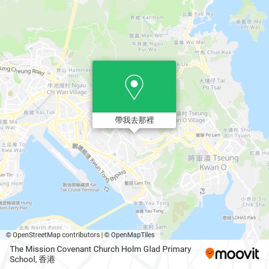 The Mission Covenant Church Holm Glad Primary School地圖