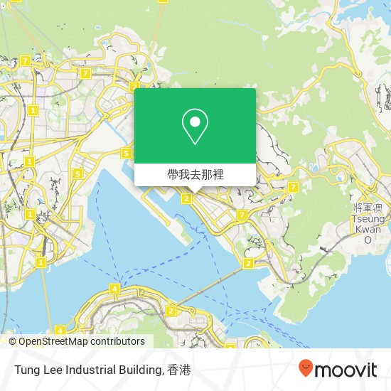 Tung Lee Industrial Building地圖