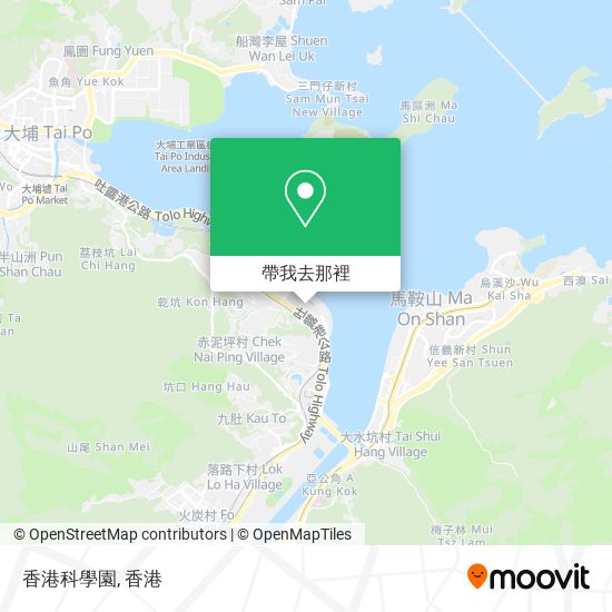 香港科學園地圖