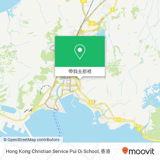 Hong Kong Christian Service Pui Oi School地圖