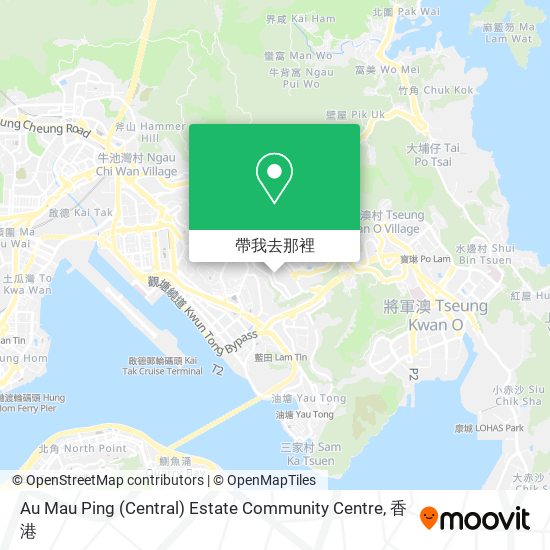 Au Mau Ping (Central) Estate Community Centre地圖