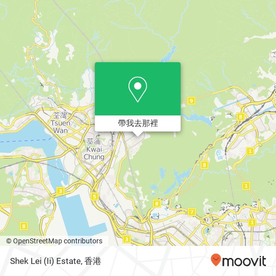 Shek Lei (Ii) Estate地圖