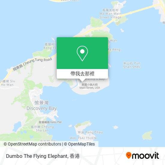 Dumbo The Flying Elephant地圖