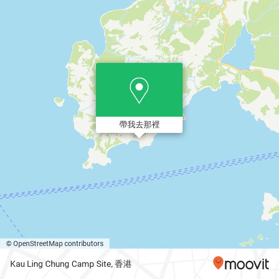Kau Ling Chung Camp Site地圖