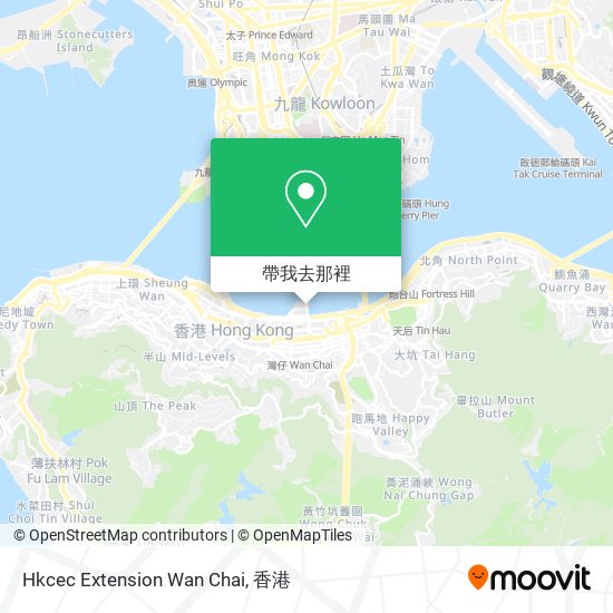 Hkcec Extension  Wan Chai地圖