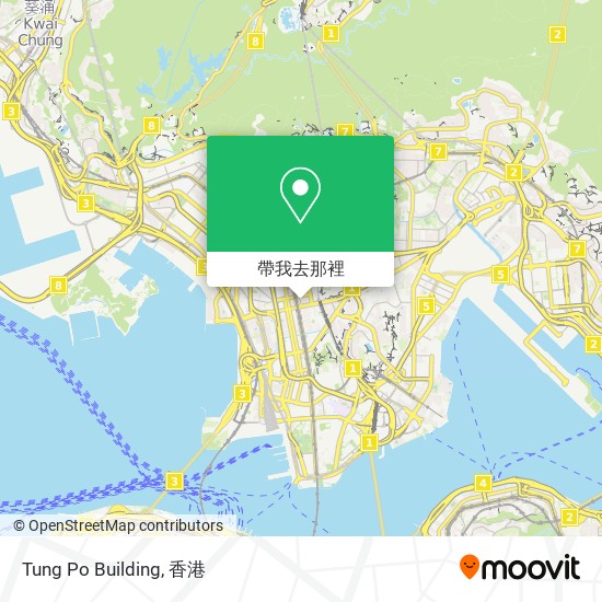 Tung Po Building地圖