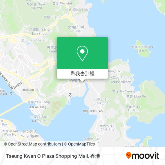 Tseung Kwan O Plaza Shopping Mall地圖