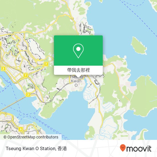 Tseung Kwan O Station地圖