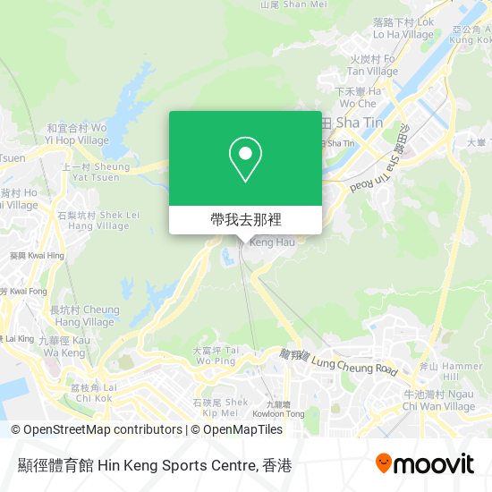 顯徑體育館 Hin Keng Sports Centre地圖
