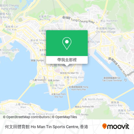 何文田體育館 Ho Man Tin Sports Centre地圖