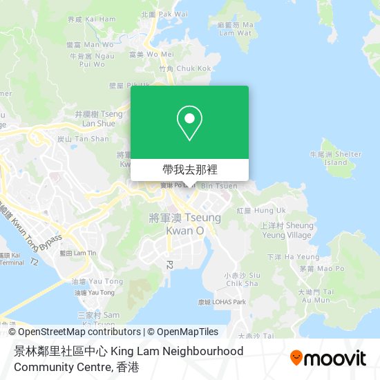 景林鄰里社區中心 King Lam Neighbourhood Community Centre地圖