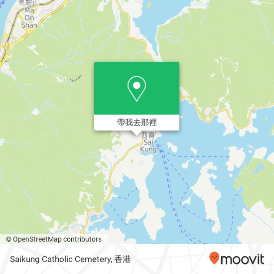 Saikung Catholic Cemetery地圖