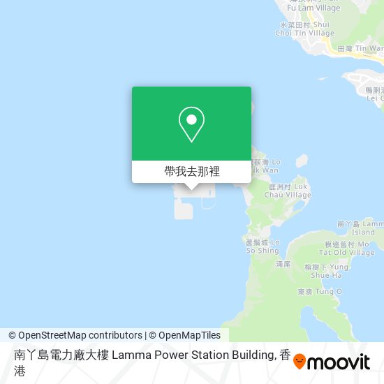 南丫島電力廠大樓 Lamma Power Station Building地圖