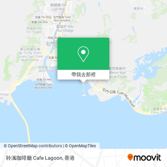 聆渢咖啡廳 Cafe Lagoon地圖