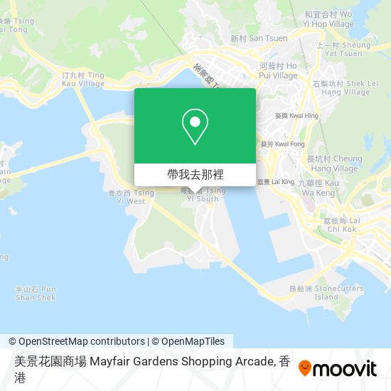 美景花園商場 Mayfair Gardens Shopping Arcade地圖