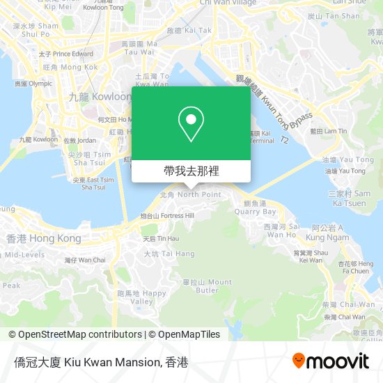 僑冠大廈 Kiu Kwan Mansion地圖