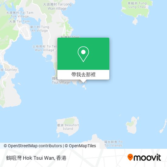 鶴咀灣 Hok Tsui Wan地圖