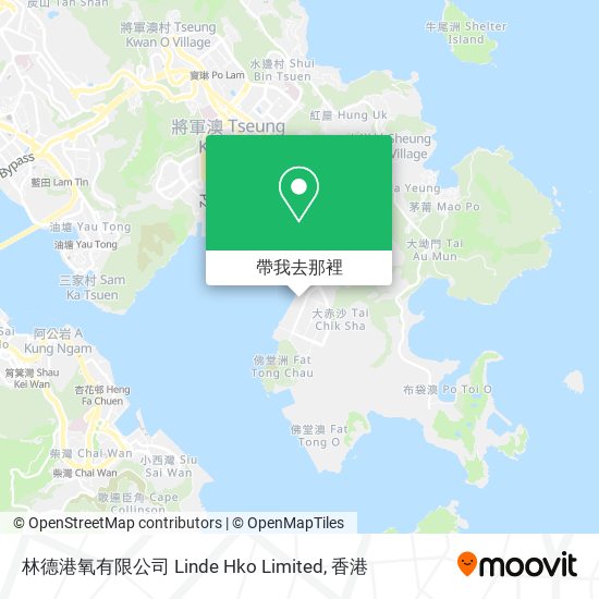 林德港氧有限公司 Linde Hko Limited地圖