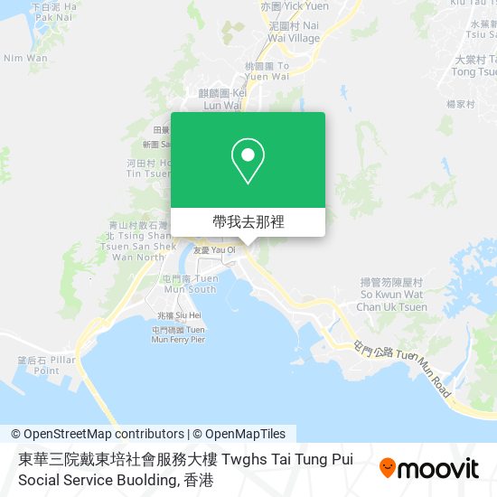 東華三院戴東培社會服務大樓 Twghs Tai Tung Pui Social Service Buolding地圖