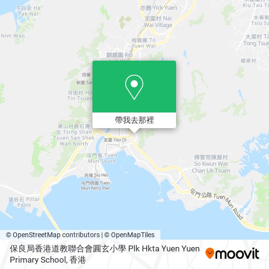 保良局香港道教聯合會圓玄小學 Plk Hkta Yuen Yuen Primary School地圖